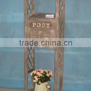 Wooden Post Box thumbnail-1