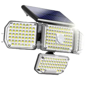 PIR Sensor Modern Solar Outdoor Wall Lights thumbnail-1