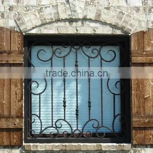 GYD-15WG045 Decorative Iron Window Interior Grills TOPSELLING thumbnail-1