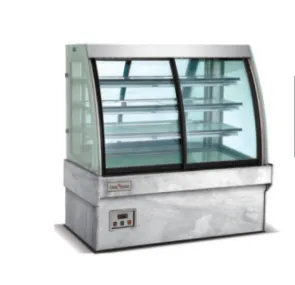 Stainless Steel Cake Display Cabinet Glass Bakery Showcase Display Cabinet thumbnail-1