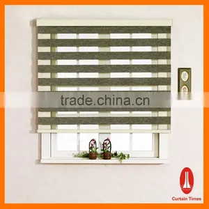 2016 Wholesale Factory Drape Window / Zebra Blind / Horizontal Roller Blind thumbnail-3