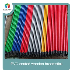 Home Cleaning Wooden Broom Handle Mop Stick for Soft Broom Dustpan thumbnail-1