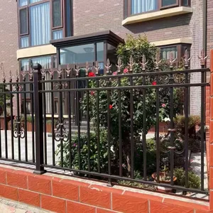 Outdoor Safety Fence | Customizable Zinc Steel Security Fence for Residential & Industrial Use thumbnail-1