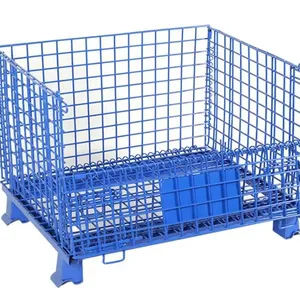 Steel Warehouse Storage Cage With 500kgs Weight Capacity thumbnail-2
