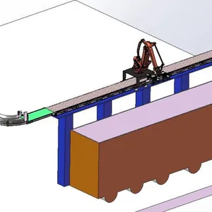 8-Axis Articulated Gripper Robot for Loading Flexible Cargo Fabric Rolls Onto Trucks thumbnail-4