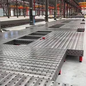 Fitter Assembly, Measurement and Scribing Platform, 3d Welding Tooling, Robot Welding Operation Table, Customizable According to Requirements thumbnail-5