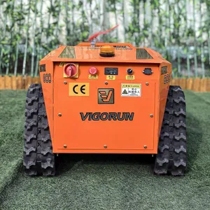Vigorun MTSK800 Industrial Grade Gasoline Powered Remote Controlled Lawn Mower Flail Cutting High Torque Engine thumbnail-2