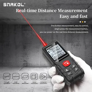 Snakol Laser Tape Measure 50M/70M/100M/120M Laser Distance Meter With IP54 Dustproof thumbnail-3