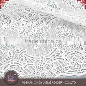 Top Quantity New Product Indian Ladies Embroidery Designs Lace Voile Fabric for Vest thumbnail-2