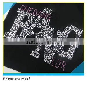Hotfix Motif Customize Size Glass Crystal Cool Letter K Design For Garment thumbnail-5