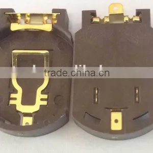 Battery Holder for CR2032 BS-8 SMT With Holes in Two Poles thumbnail-1