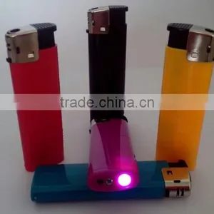Good Quality Disposable Electronic Cigarette Lighter With Flashlight/LED thumbnail-2