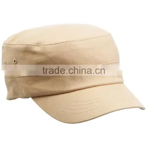 Guangjia Men's Embroidered Logo Washed Cotton Military Field Cap thumbnail-2