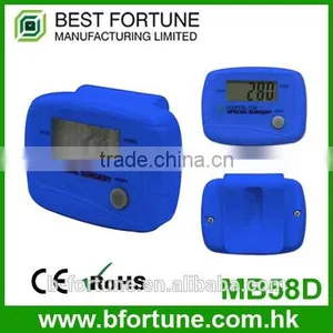 MB58D_BL Blue Colorful Promotion Gift Plastic ABS Case LCD Display Pet Pedometer thumbnail-1