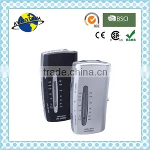 Cheapest Hot Super Slim Size AM FM Stereo Analogue Radio thumbnail-1