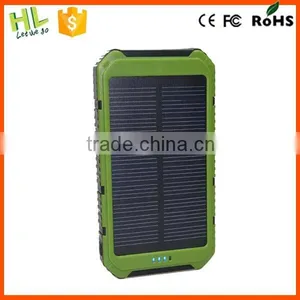 Travel Dual Usb Solar Charger Powerbank 10000mah thumbnail-2
