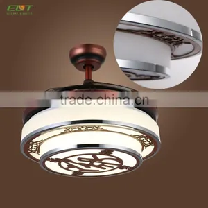 Chinese Character Red Color Decorative Light Fan thumbnail-1