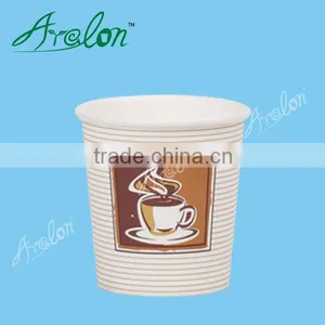 4oz Paper Cup Small Coffee Cup 4oz Ripple Paper Cup thumbnail-3