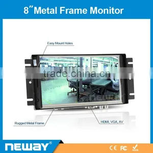8 Inch Touch Panel Open Frame Industrial Embedded All in One PC thumbnail-1