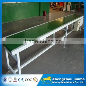Flat Stainless Steel Food PVC Belt Conveyor Factory thumbnail-1