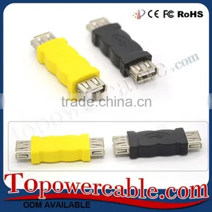 High Speed Usb 2.0 Female To Usb 2.0 Female Extended Data Cable Adapter thumbnail-1