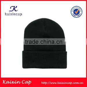 Wholesale Customize Blank Promotional Winter Beanie Hat Quality Choice thumbnail-1