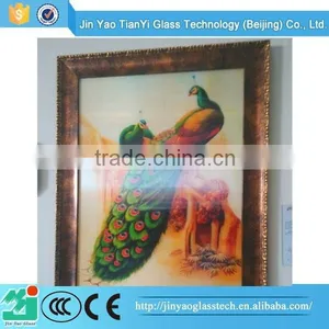 33-19mm Acid Etched Glass for Door thumbnail-1