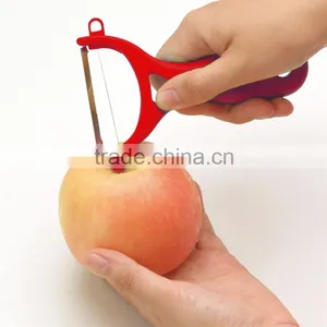 ABS+S/S 13.2*8.8 Kitchen Tools Stainless Steel Fruit&vegetable Peeler/stainless Potato Peeler/manual Peeler thumbnail-3