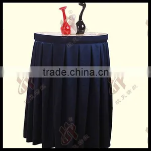 100% Polyester Jacquard Restaurant Table Skirt thumbnail-1