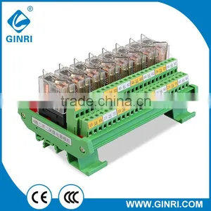 JR-8L2/8 Channel DPDT OMRON Relay Module (PLC Output Amplified Board) thumbnail-1