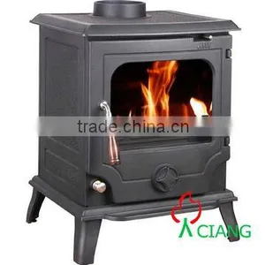 Freestanding Cast Iron Artificial Wood Burning Fireplaces thumbnail-1