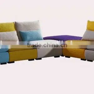 High End Modern Simple Fabric Sofa Set Designs thumbnail-2