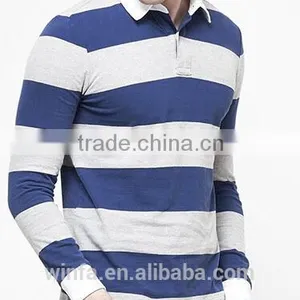 China Cheapest Long Sleeve Men's Polo Shirts Manufacturer thumbnail-1