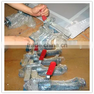 Dongguan Cheap Pneumatic Mesh Tightening Machine TM-1200L thumbnail-4