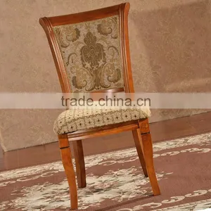Restaurant Furniture Low Back Chairs Solid Rubber Wood Armless Chair thumbnail-1