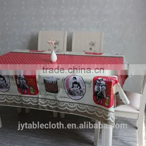 Primitive PVC Compound Non-woven Fabric Tablecloth thumbnail-1