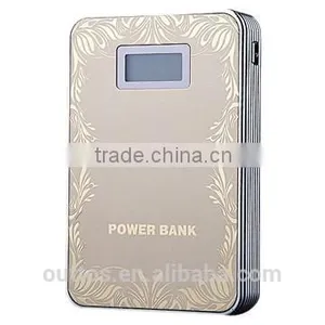 Portable Dual Usb Ports Power Banks Manufacturer 8000mAh Quick Charge Metal Power Banks With Lcd Screen thumbnail-3