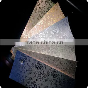 Colorful Glossy Embossed Aluminium Foil Laminated Paper, Embossed Aluminium Foil Paperboard thumbnail-6