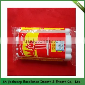 Cheapthin Pillar White Candle for Daily Lighting/ Cheap White Candle thumbnail-2