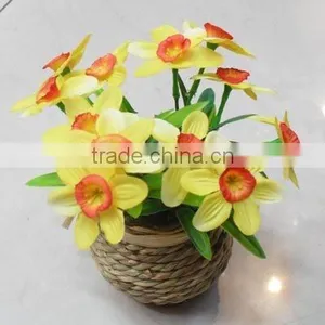 Artificial Tulip Bonsai,decoration Bonsai,artificial Plant Bonsai thumbnail-1