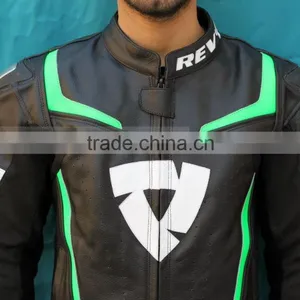 Revit Stellar Men Motorcycle Leather Jacket Quality Choice thumbnail-3