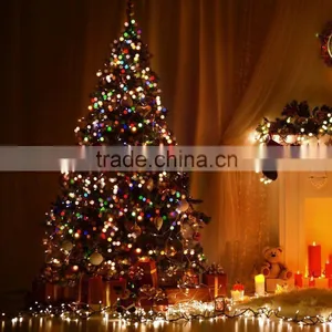 3M 30 LEDS 5V String Copper Wire LED Light 3 AA Battery Powered Waterproof Christmas Lights thumbnail-6