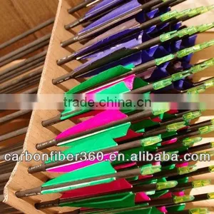 Cheap Hunting Carbon Arrow Shaft Replaceable Tip, Archery Carbon Fiber Arrows thumbnail-2