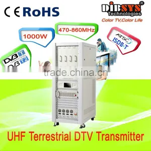 1000w SFN and MFN Broadcast Dvb-t and Dvb-t2 Transmitter thumbnail-1