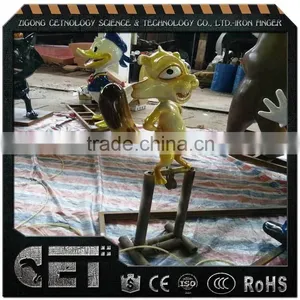 Fiberglass Squirrel Statues Fiberglass Animal Statues Cartoon Character Figurine thumbnail-1