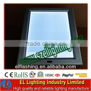 Aluminum Mirror Surface LED Light Box thumbnail-1