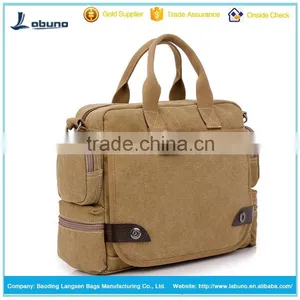 Most Popular England Style Canvas Business Handbag Briefcase Bag for Men thumbnail-2