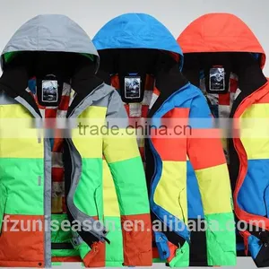 Uniseason Newest Ski Clothes Hot Sale Colorful Ski Wear thumbnail-1