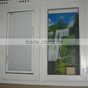 American Style Pvc Windows With Built in Blind, Pvc Casement Windows thumbnail-1
