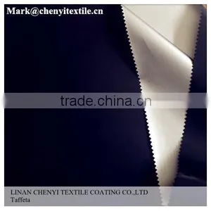 Factory Sale 170T 190T 210T Polyester Taffeta Black Silver Fabric thumbnail-3